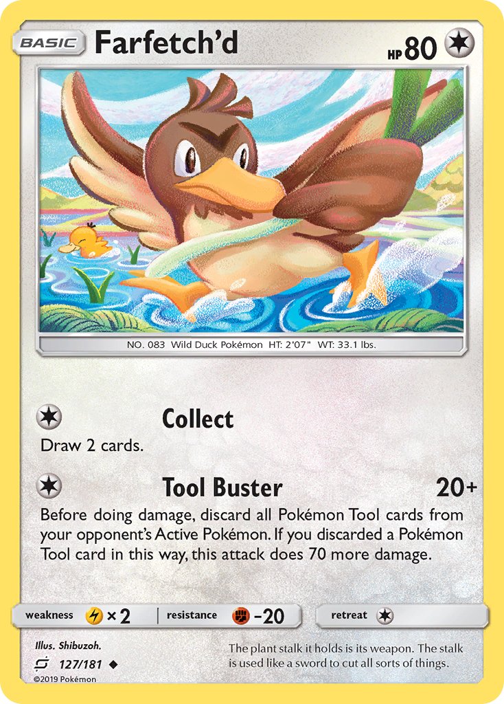 Check the actual price of your Farfetch'd Pokemon card on