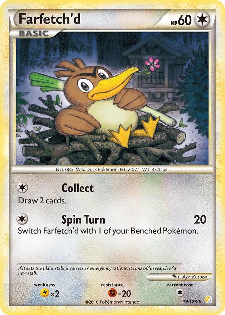 Farfetch'd de galar 94/ Carta pokemon tcg