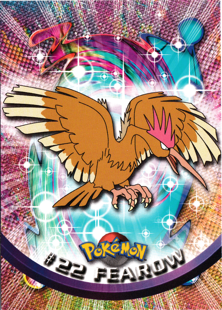 Fearow - 22 - Topps - Series 1 - front