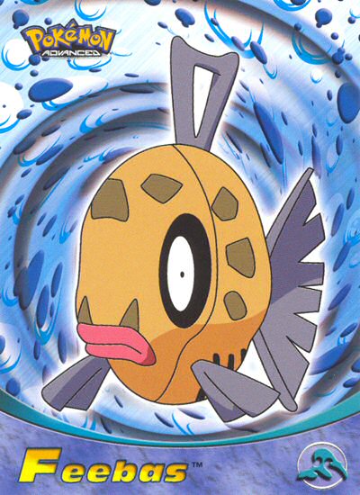 Feebas - 33 - Topps - Pokemon Advanced - front