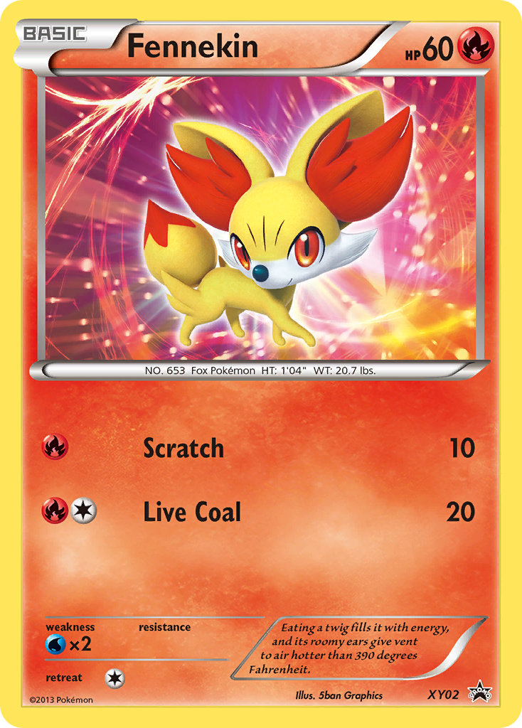 Fennekin - XY02 - XY Promos