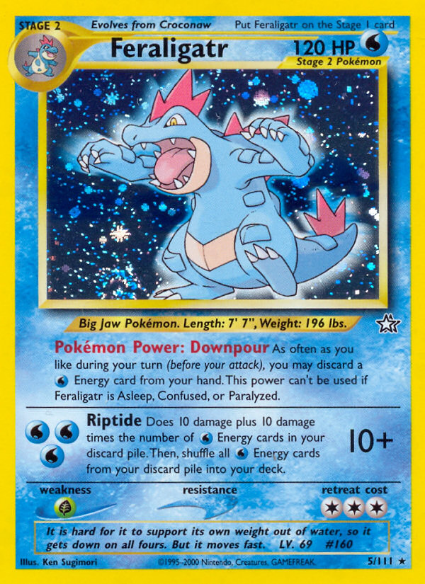 Feraligatr - Neo Genesis - Unlimited