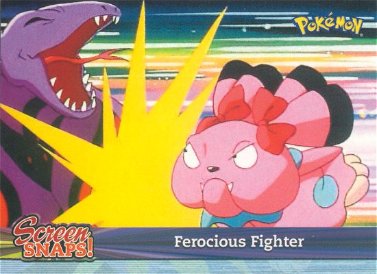 Ferosious Fighter - snap17 - Topps - Johto series - front
