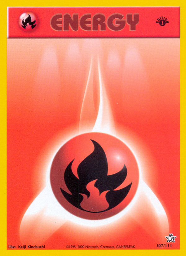 Fire Energy - Neo Genesis - First Edition