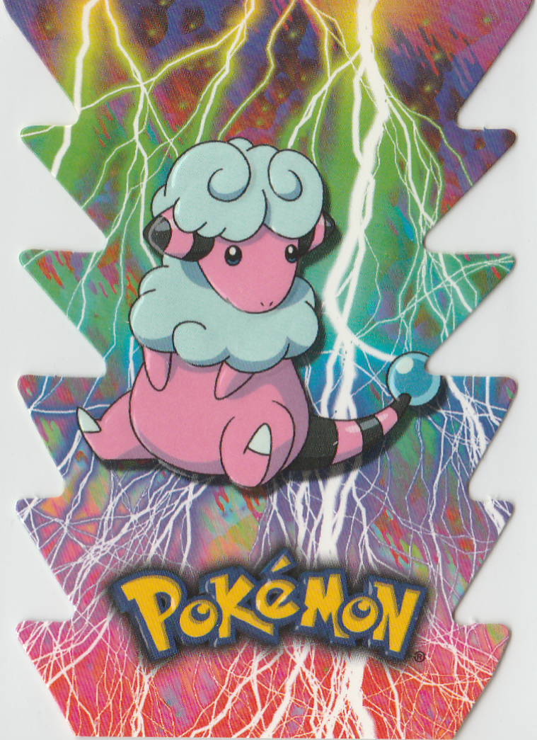 Flaaffy - 11 of 15 - Topps - Johto series - front