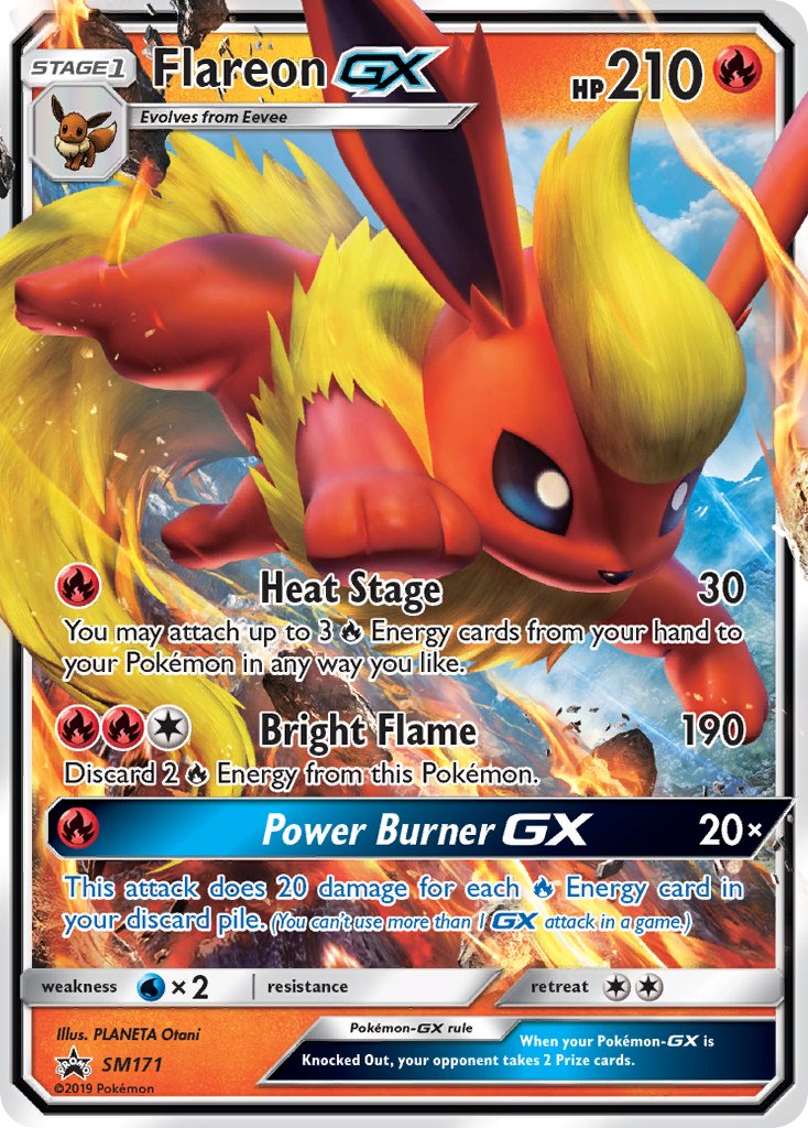 Flareon-GX - SM171 - Sun & Moon Promos