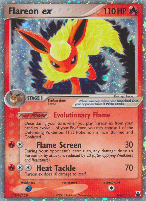 Flareon ex - 108 - Delta Species