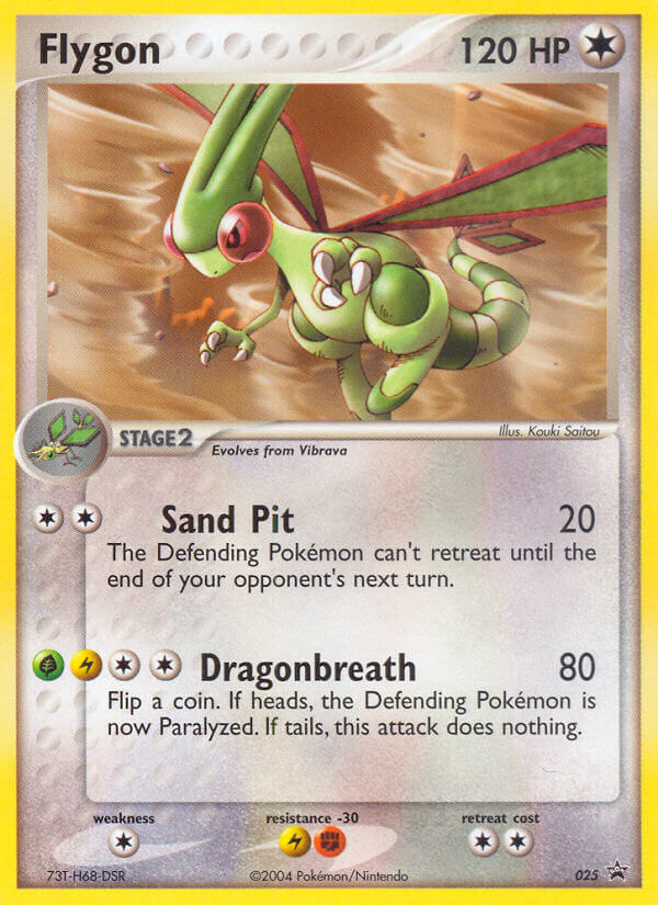 Flygon - 025 - Nintendo Black Star Promos