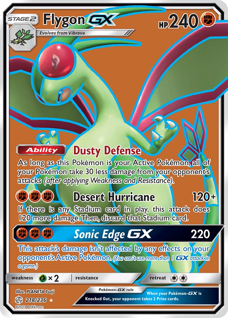 Flygon-GX - 218 - Cosmic Eclipse