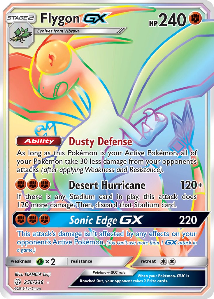 Flygon-GX - 256 - Cosmic Eclipse