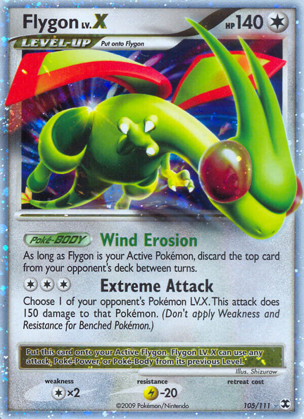 Flygon LV.X - 105 - Rising Rivals