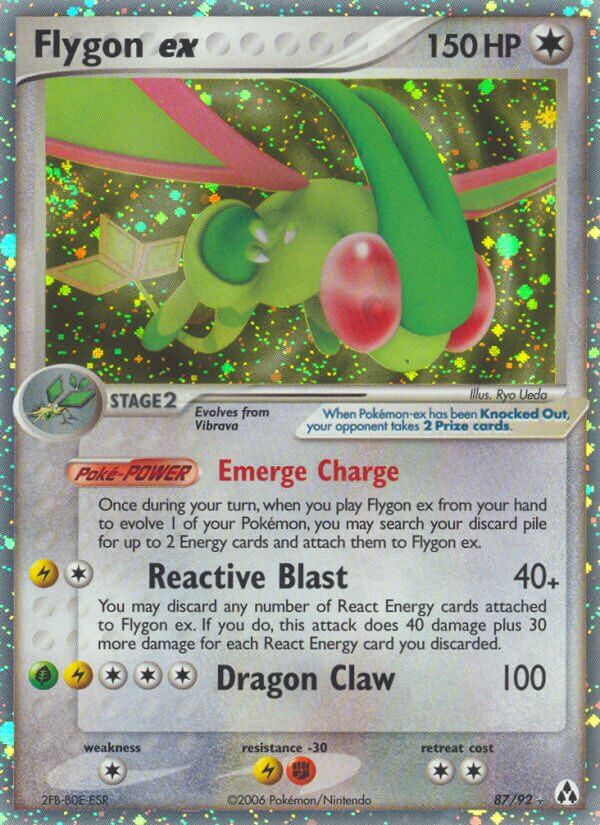 Flygon ex - 87 - Legend Maker