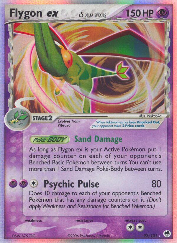 Flygon ex - 92 - Dragon Frontiers