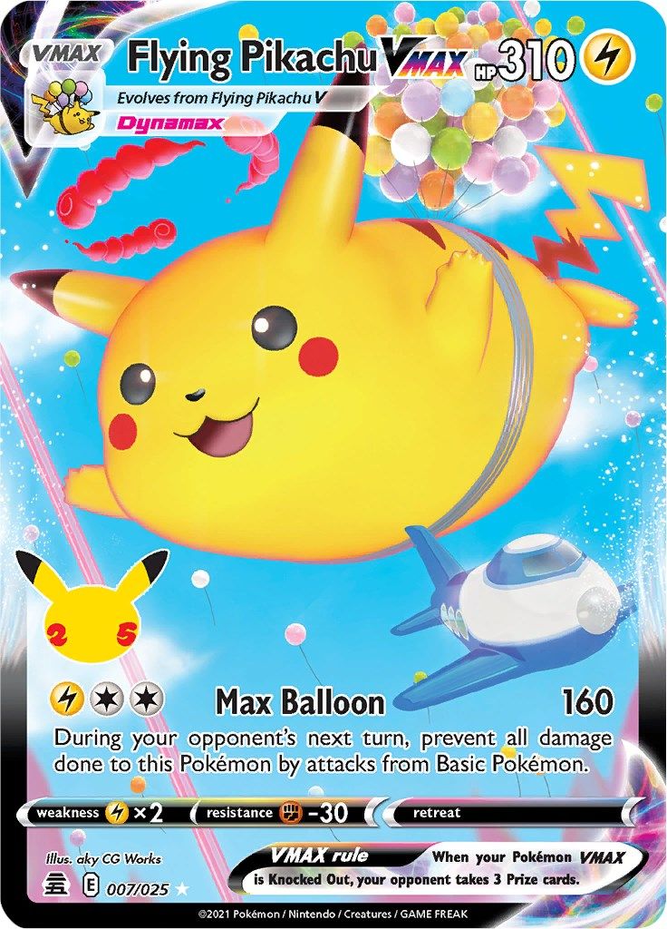 Flying Pikachu VMAX - 7 - Celebrations