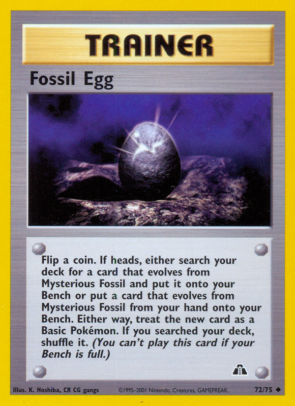 Fossil Egg - Neo Discovery - Unlimited