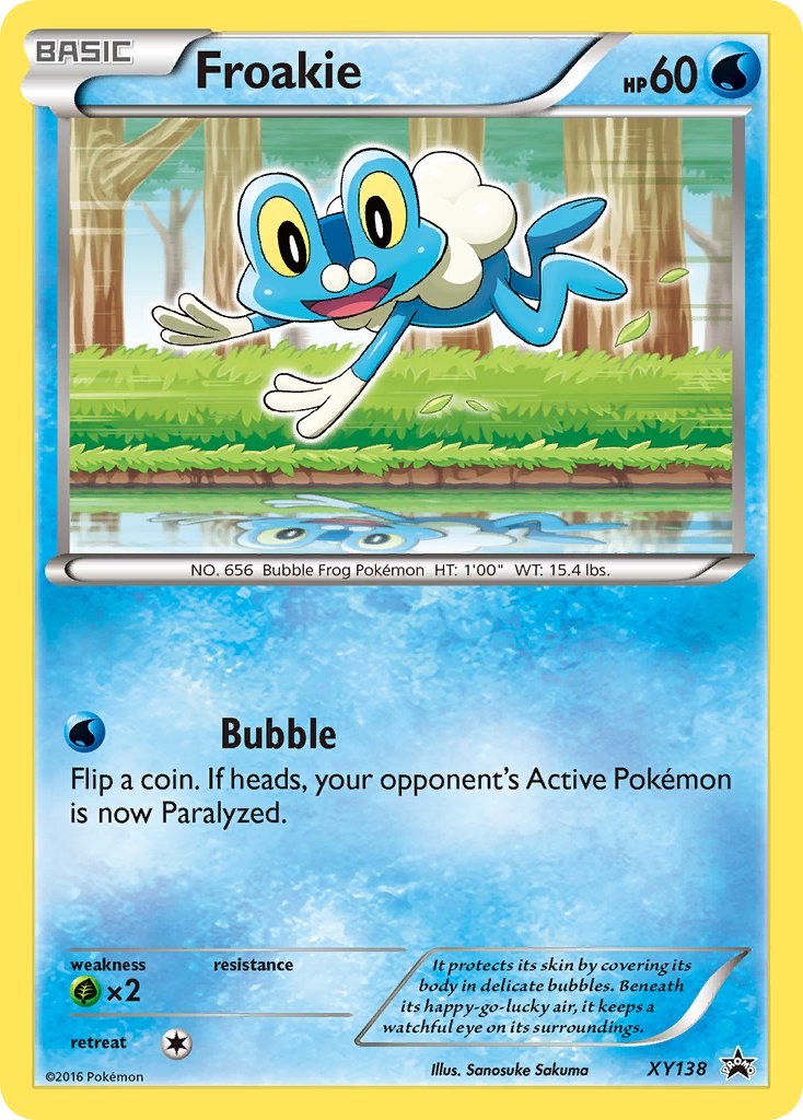 Froakie - XY138 - XY Promos