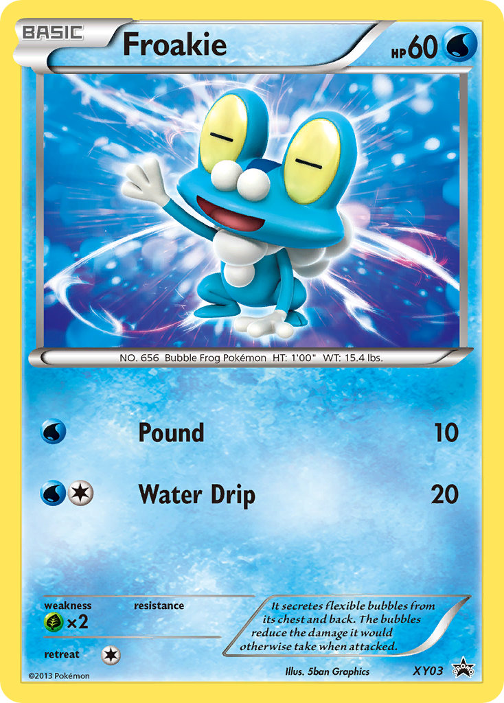 Froakie - XY03 - XY Promos