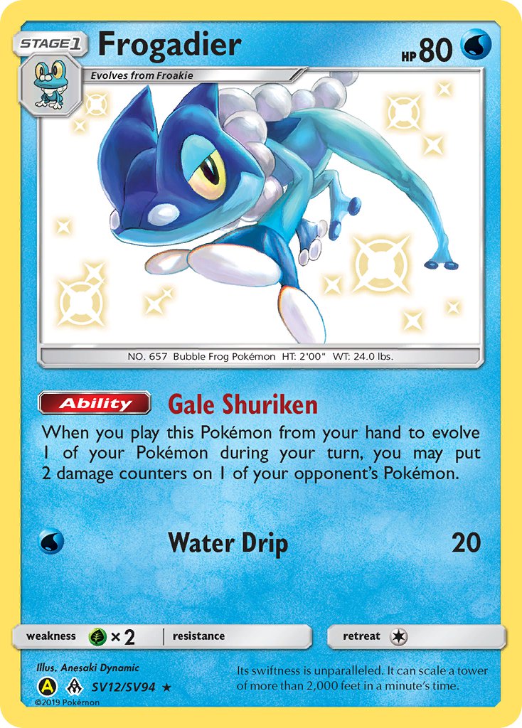 Frogadier - SV12 - Forbidden Light