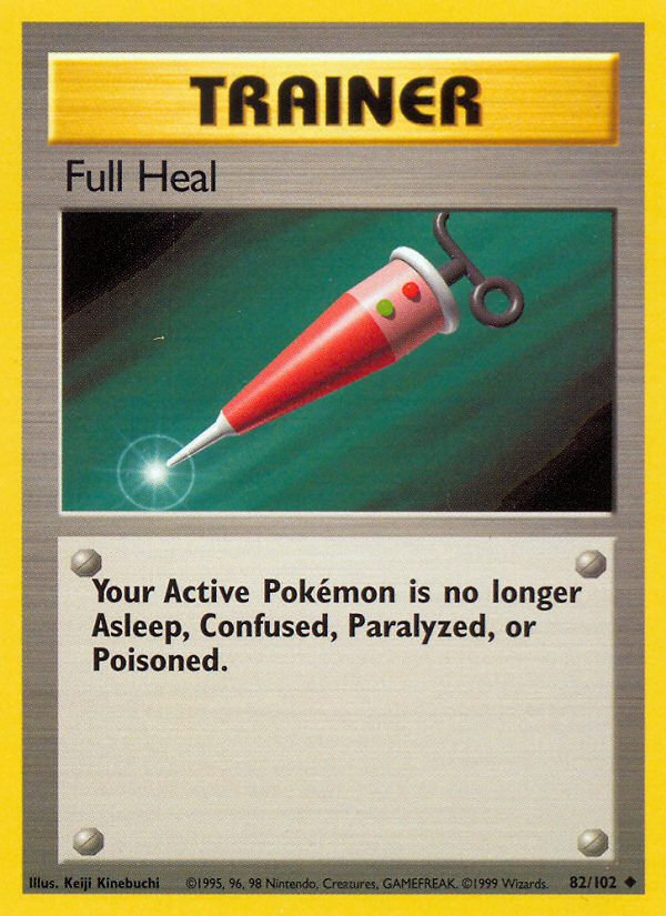 Full Heal Base set Unlimited