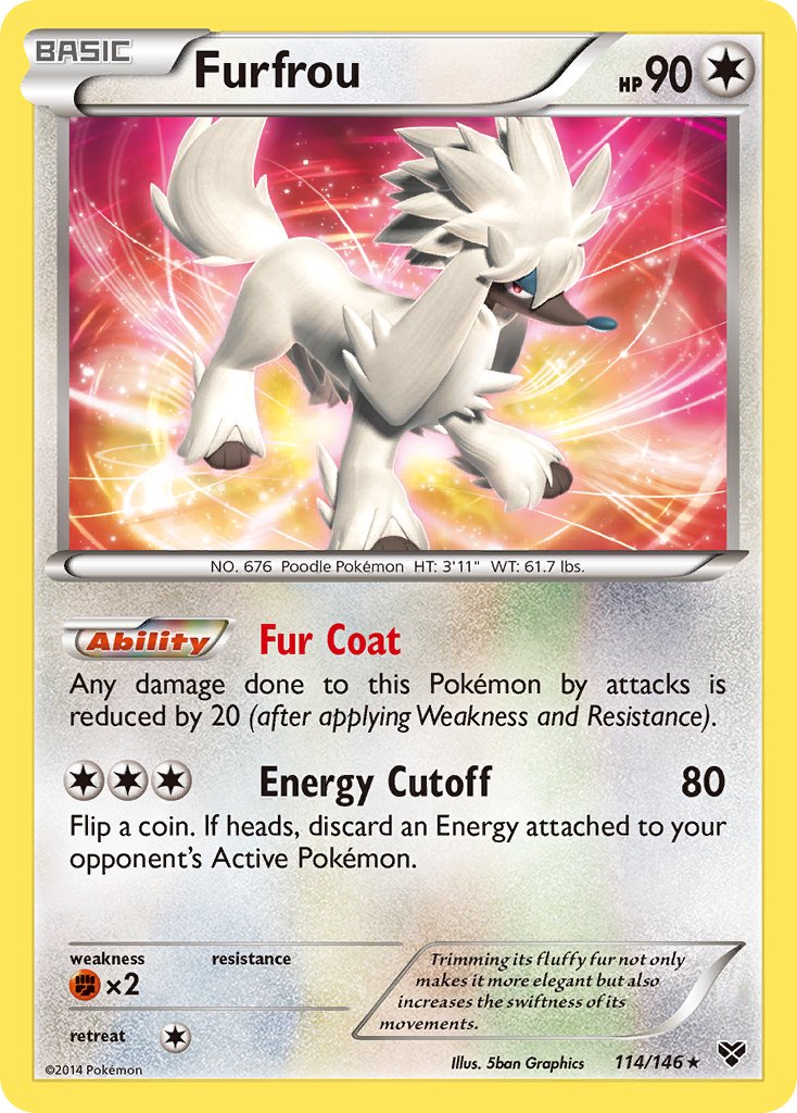 Furfrou - 114 - XY