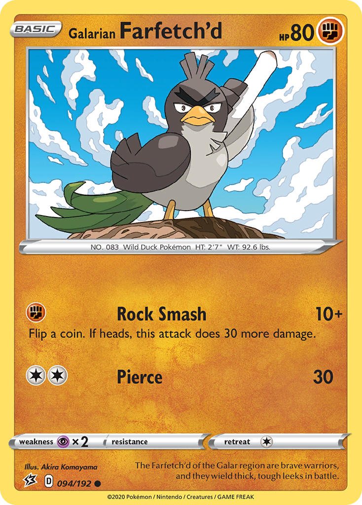 Galarian Farfetch'd (Shining Fates SV063/SV122) – TCG Collector