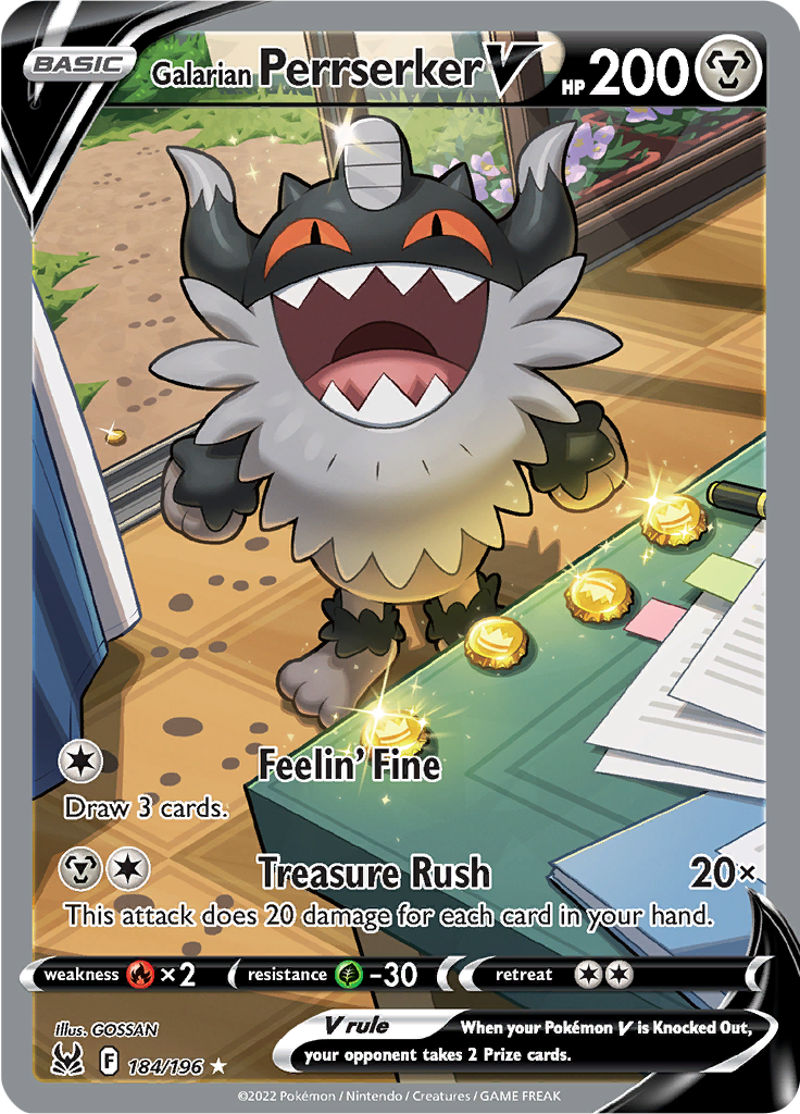 Perrserker de Galar / Galarian Perrserker (205/192), Busca de Cards