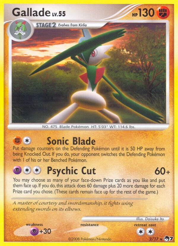 Gallade - 2 - POP Series 7