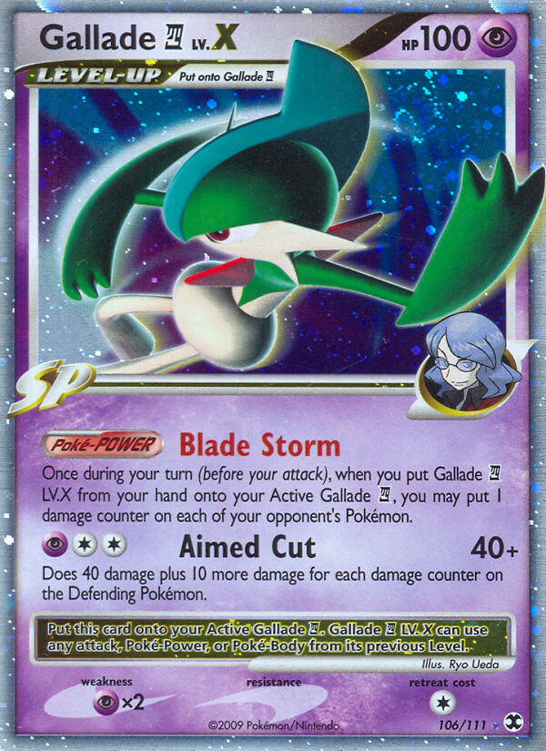 Gallade E4 LV.X - 106 - Rising Rivals