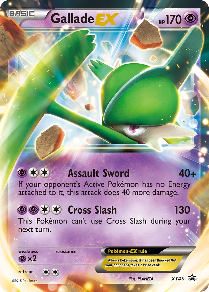 Gallade-EX - XY45 - XY Promos