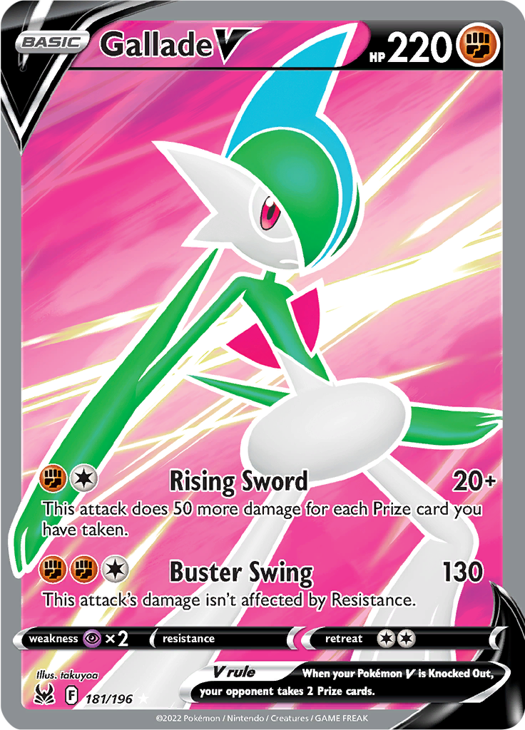 Gallade V - 181 - Lost Origin