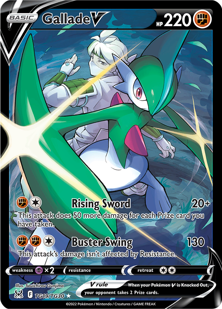 Gallade V - TG19 - Lost Origin