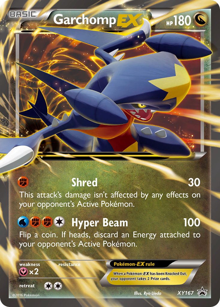 Garchomp-EX - XY167 - XY Promos