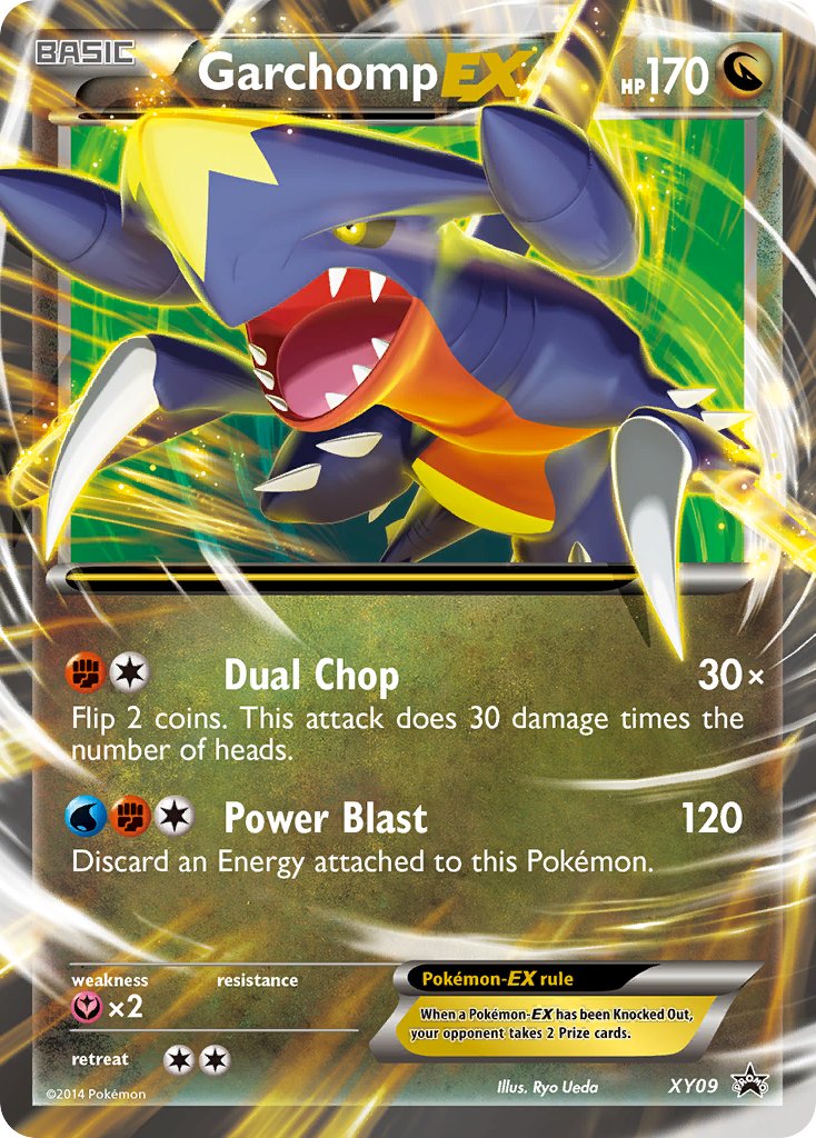 Garchomp-EX - XY09 - XY Promos