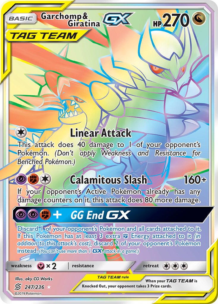 Garchomp & Giratina-GX - 247 - Unified Minds