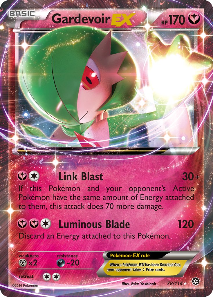 Check the actual price of your Gardevoir-EX 78/114 Pokemon card
