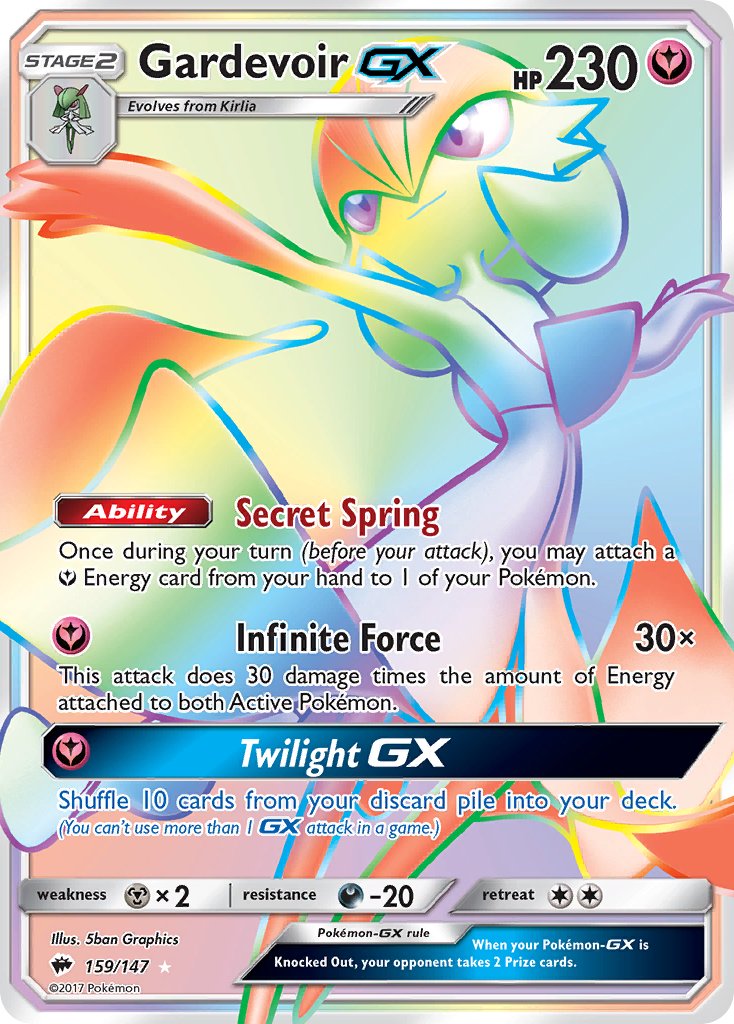 Gardevoir LV.X Secret Wonders, Pokémon