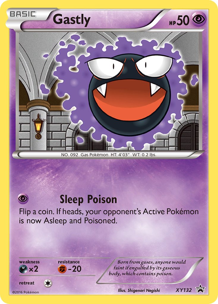 Gastly - XY132 - XY Promos