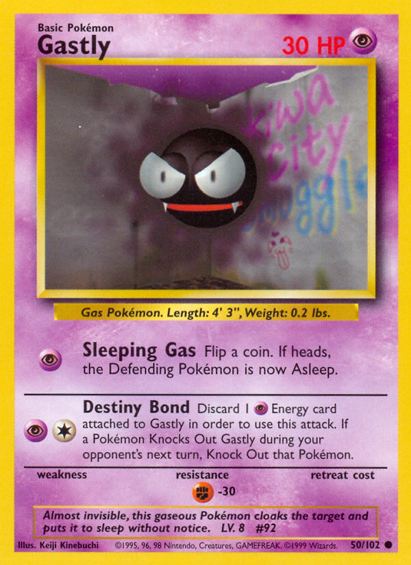 Gastly Base set Unlimited