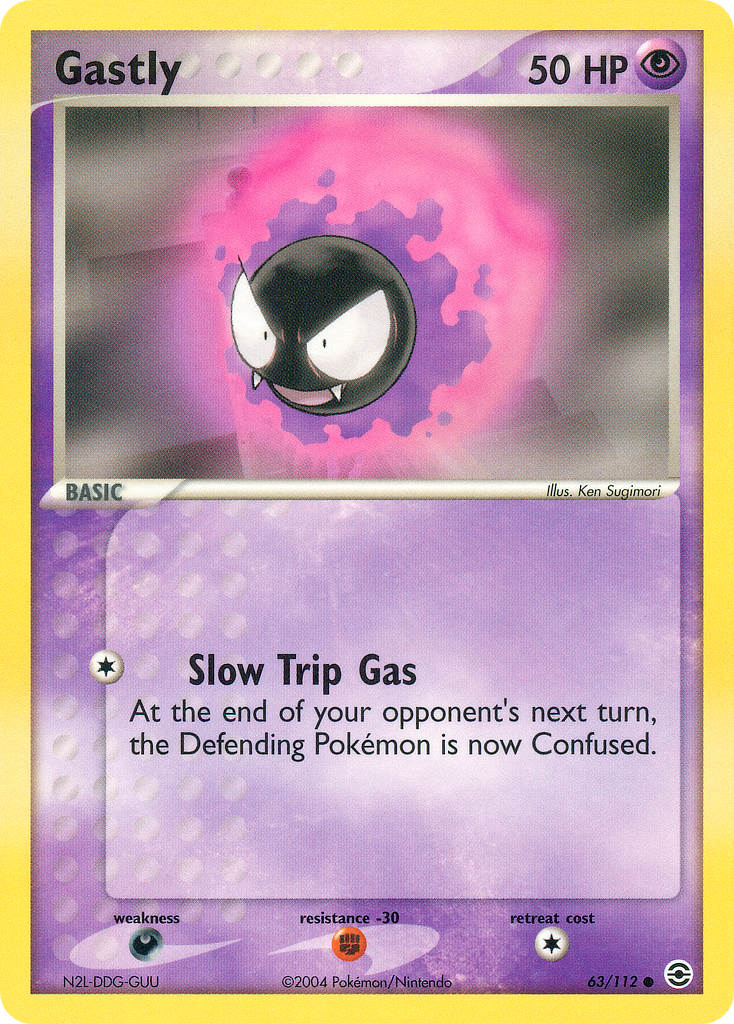 Gastly - 63 - FireRed & LeafGreen
