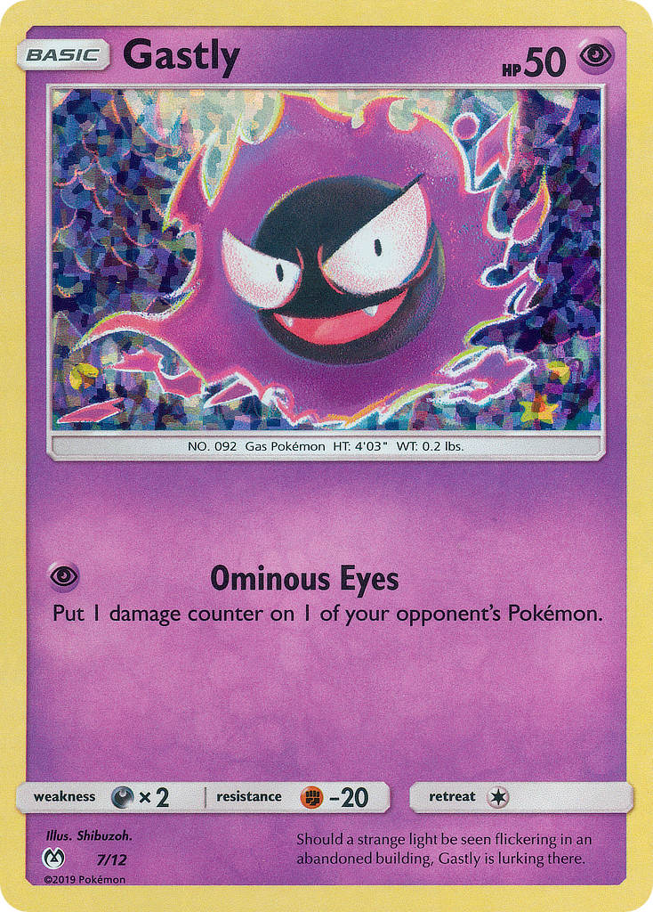 Gastly - 7 - McDonald's Collection 2019