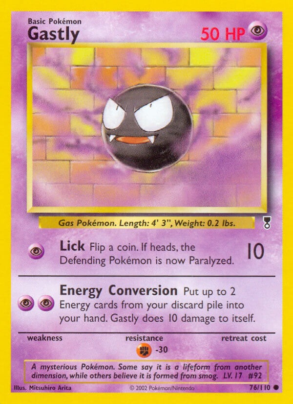 Gastly - 76 - Legendary Collection