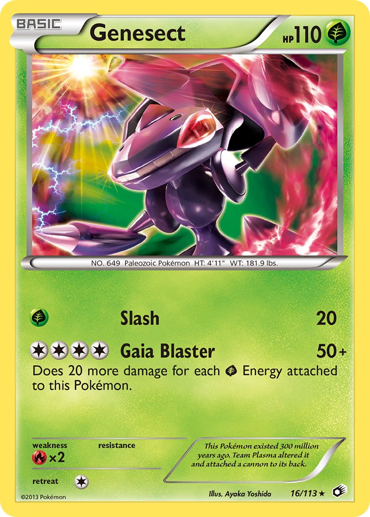 Genesect - 16 - Legendary Treasures