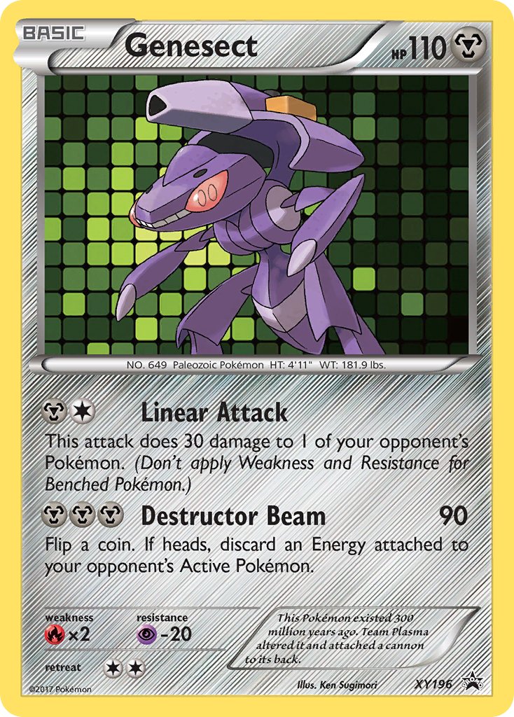 Genesect - XY196 - XY Promos