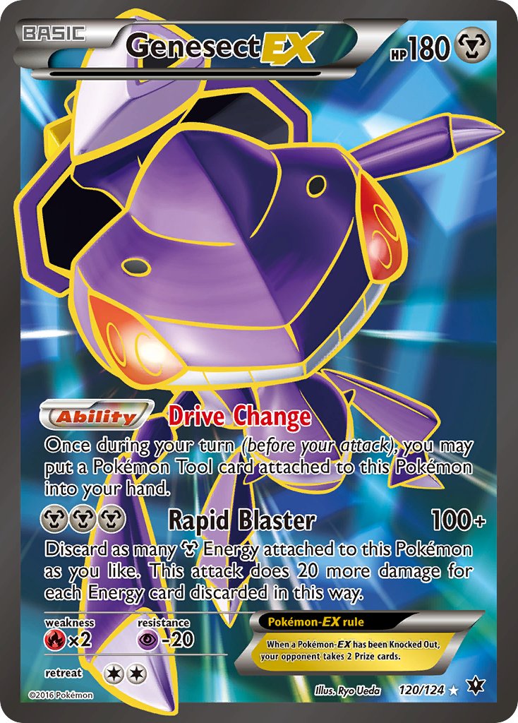 Genesect-EX - 120 - Fates Collide
