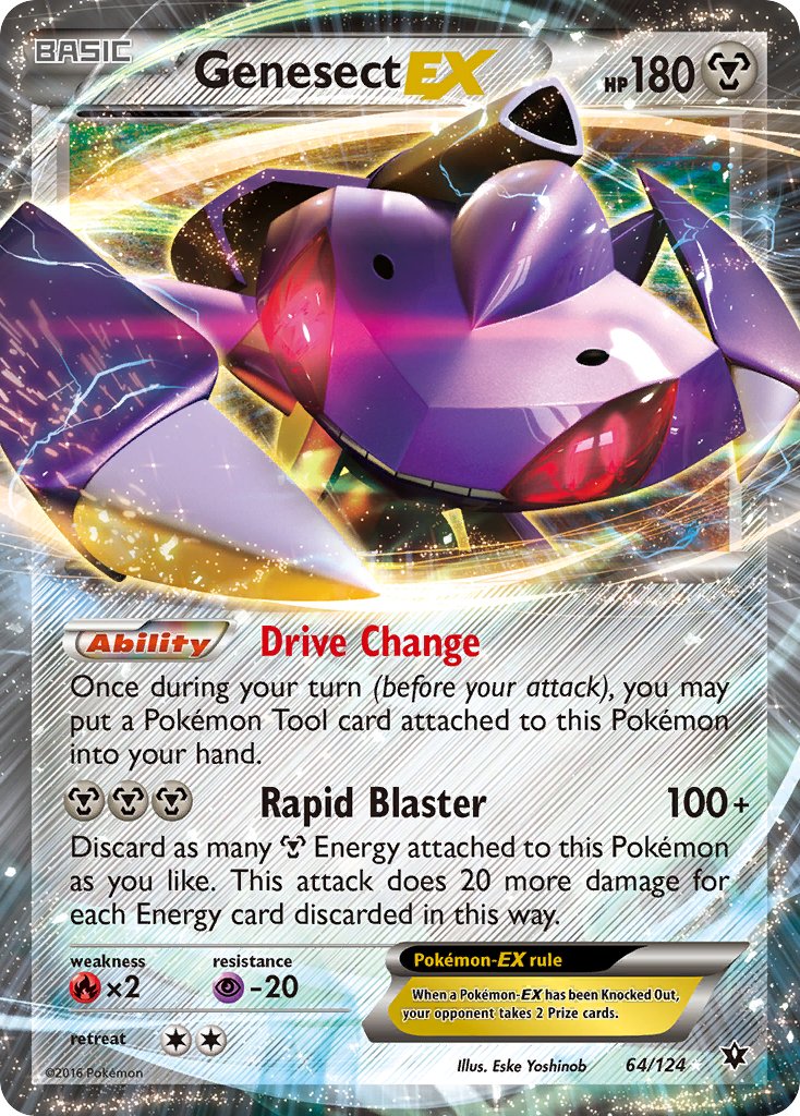 Genesect-EX - 64 - Fates Collide