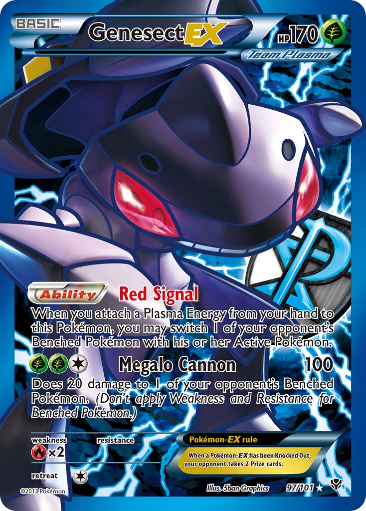 Genesect-EX - 97 - Plasma Blast