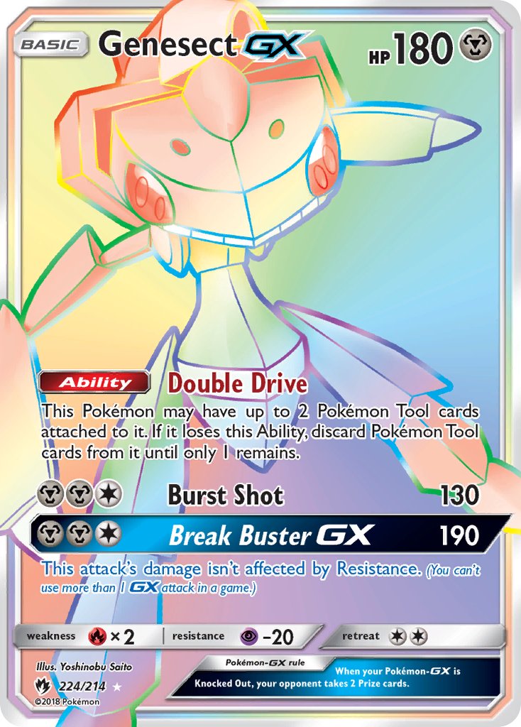 Genesect-GX - 224 - Lost Thunder