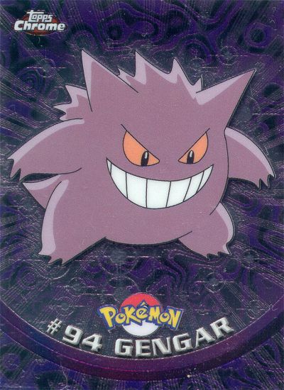 Gengar - 94 - Topps - Chrome series 2 - front