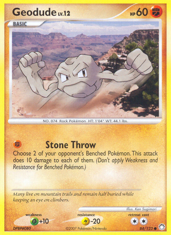 Geodude - 84 - Mysterious Treasures