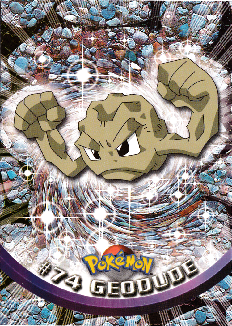 Geodude - 74 - Topps - Series 1 - front